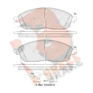 RB2460 R BRAKE