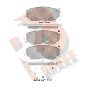 RB2253 R BRAKE