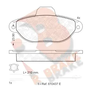 R BRAKE RB1844