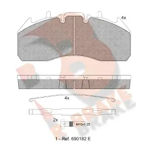 R BRAKE RB1831-066