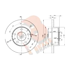 78RBD24680 R BRAKE