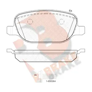 R BRAKE RB1780