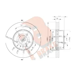 78RBD23221 R BRAKE