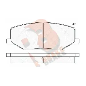 R BRAKE RB0468