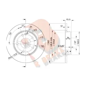78RBD20112 R BRAKE