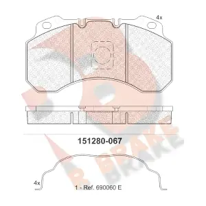 R BRAKE RB1280