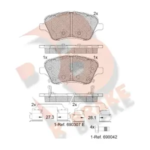 R BRAKE RB2108-203