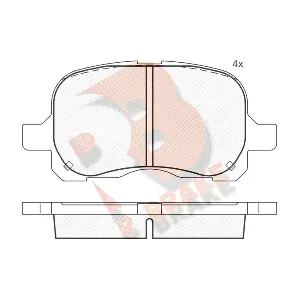 R BRAKE RB1408
