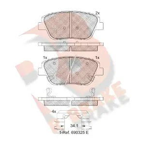 R BRAKE RB2136
