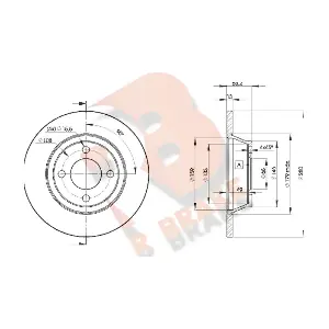 78RBD28014 R BRAKE