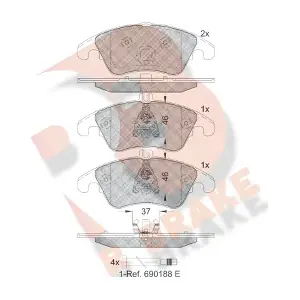 R BRAKE RB1865