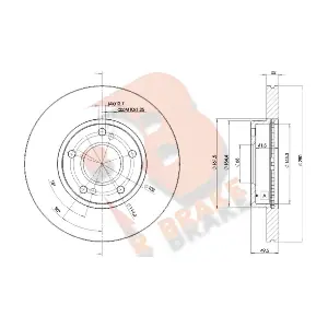 78RBD21057 R BRAKE
