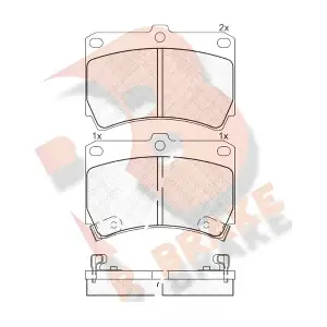 R BRAKE RB0970