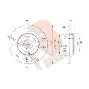 78RBD22233 R BRAKE