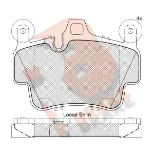 RB2204 R BRAKE