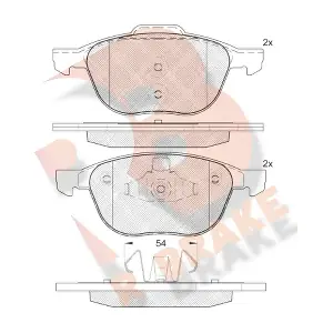 R BRAKE RB1617-202