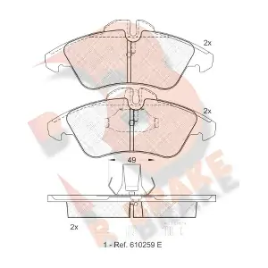R BRAKE RB1104
