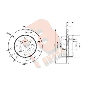 78RBD26030 R BRAKE