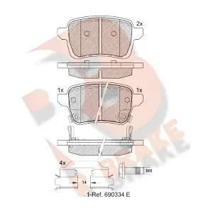 25820 R BRAKE