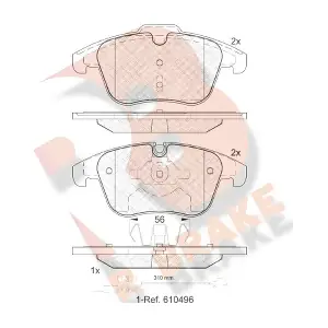 R BRAKE RB1886-203