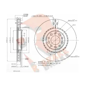 R BRAKE 78RBD23609