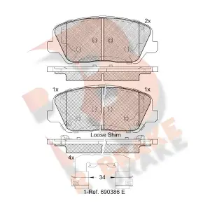 R BRAKE RB2239