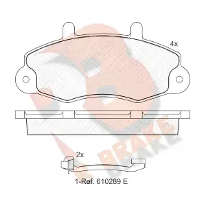 R BRAKE RB0896-203