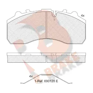 R BRAKE RB1194-072