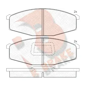 R BRAKE RB0376