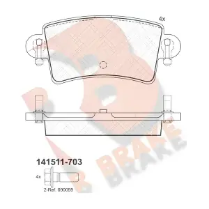RB1511-703 R BRAKE