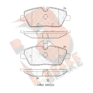 RB1662-202 R BRAKE