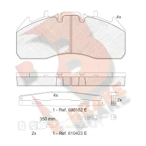 R BRAKE RB1831-122