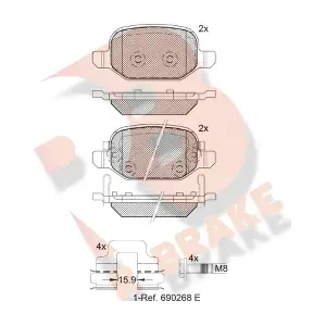 R BRAKE RB2127