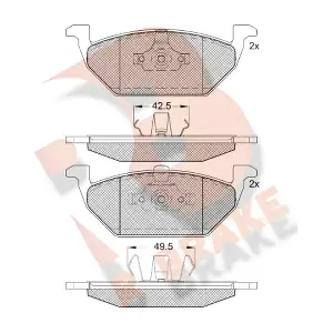 R BRAKE RB1338