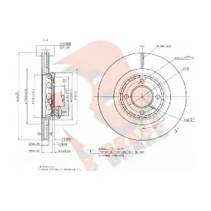 78RBD25307 R BRAKE