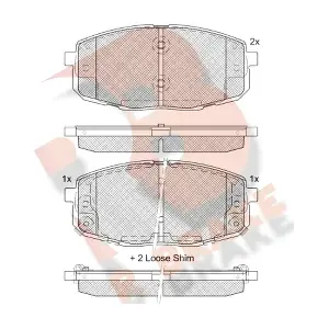 R BRAKE RB1540-207