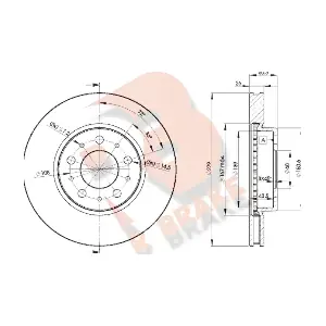 R BRAKE 78RBD21788