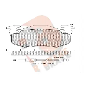 R BRAKE RB0723