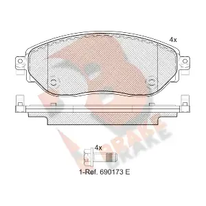 RB2219 R BRAKE