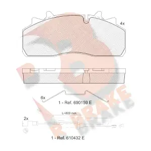 RB1623-225 R BRAKE