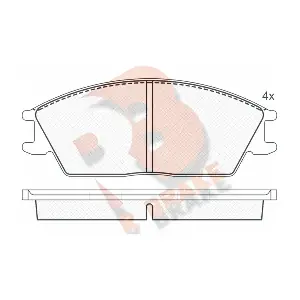 R BRAKE RB0616