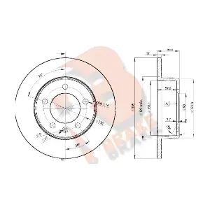 R BRAKE 78RBD21410