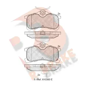 R BRAKE RB1728