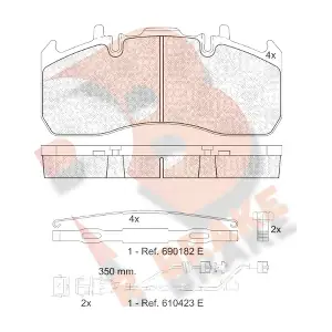 R BRAKE RB1841-122