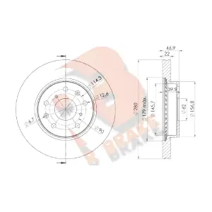 R BRAKE 78RBD26041