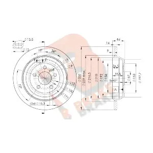 78RBD23508 R BRAKE