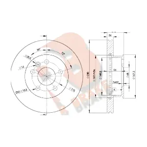 78RBD23014 R BRAKE
