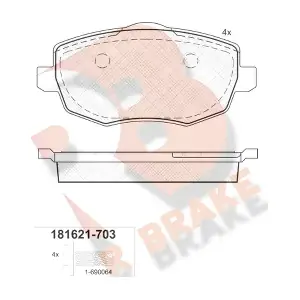 R BRAKE RB1621-703