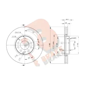 78RBD29004 R BRAKE
