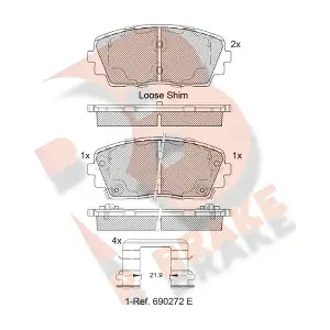 RB2034-233 R BRAKE